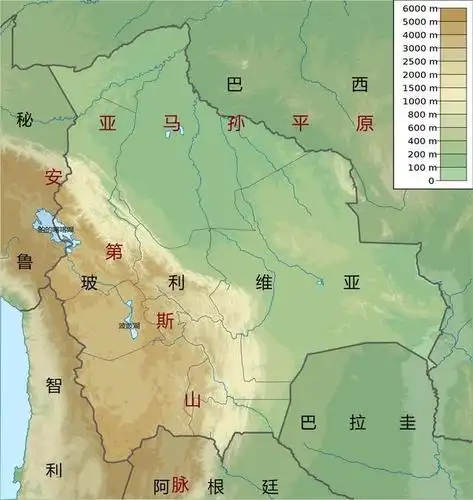玻利维亚面积109.8万平方公里,人口1121.