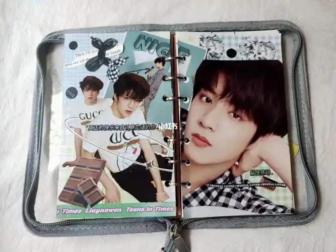 时代少年团刘耀文追星手帐