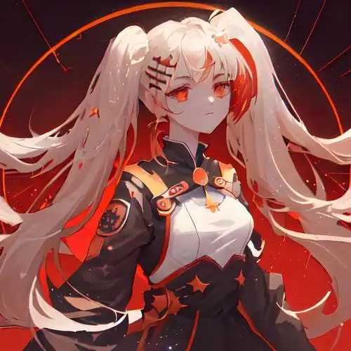 动漫人物女生唯美古风头像