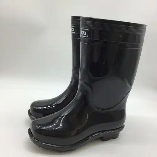 正品回力807中高筒雨靴 牛筋底雨靴男雨鞋 防水防滑耐磨钓鱼水鞋