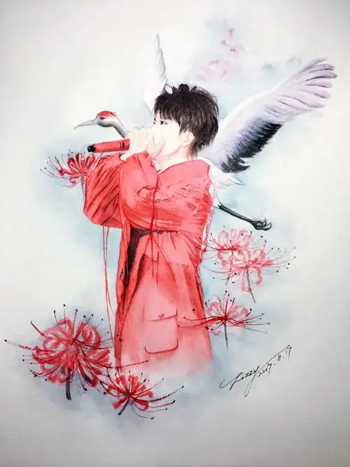 饭绘 千玺 & 千纸鹤