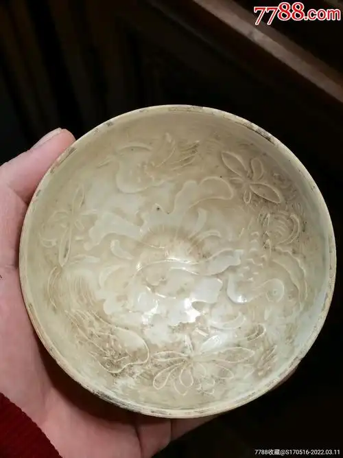 宋代定窑碗_单色白瓷_完美表现【7788收藏__收藏热线】