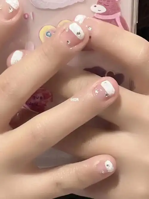 胖手小短甲美甲