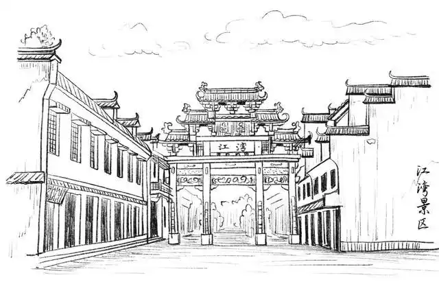 江西江湾景区——版权图片by摄图网.