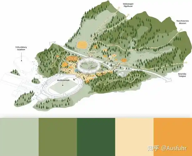 设计灵感|景观配色|生态自然公园设计 - 知乎