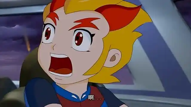 晶码战士:龙炎他们的飞船被击落到了,一个神秘的地方!