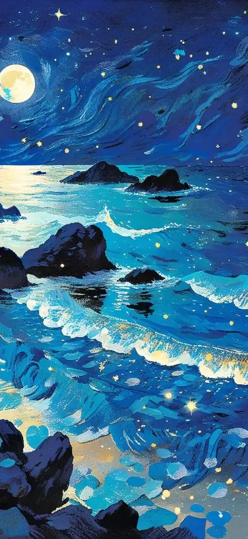 高清壁纸无水印#唯美意境蓝色壁纸