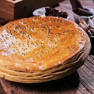 正宗岐山油酥锅盔陕西特产西安小吃真空即食手工宝鸡饼馍其它 原价88