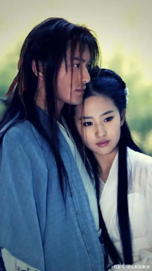 黄晓明刘亦菲神雕侠侣古装剧照,神仙伴侣同携手