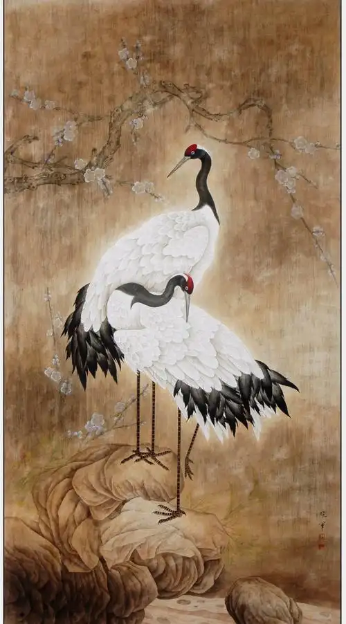 国画名家尹晓军先生花鸟作品鉴赏