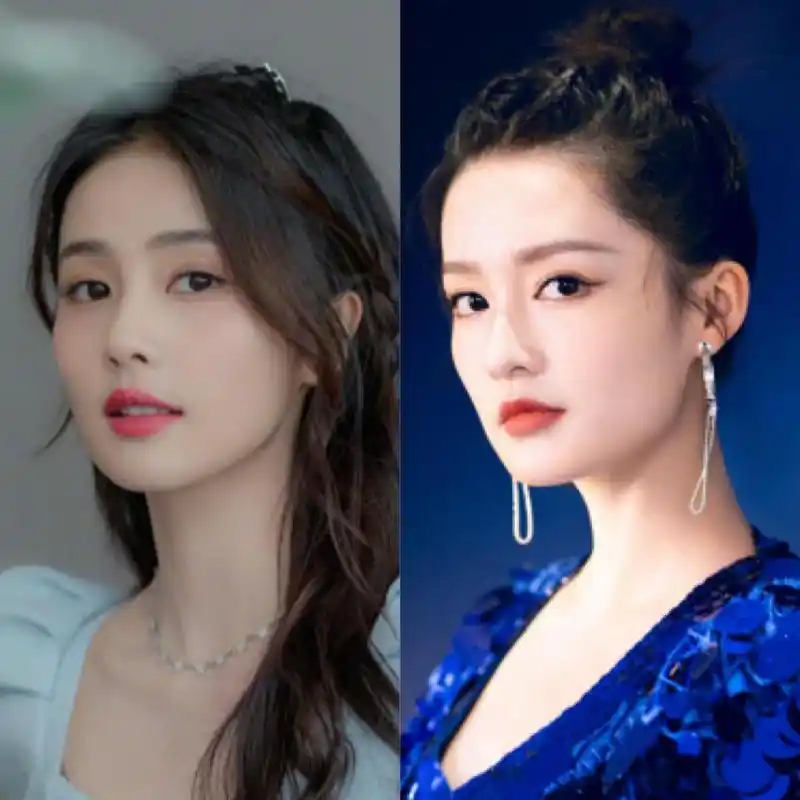 白鹿和李沁长得很像,撞脸对比照谁更美