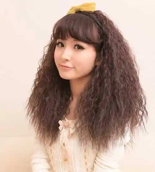 激发"萌"甜靓女生玉米烫发型,烫发图片,发型图片