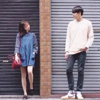 最萌身高差情侣图