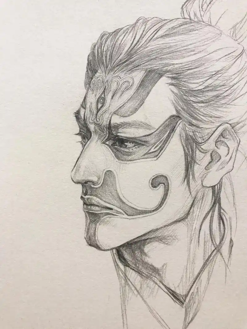 铅笔手绘 #古风人物绘画 #封神    - 抖音