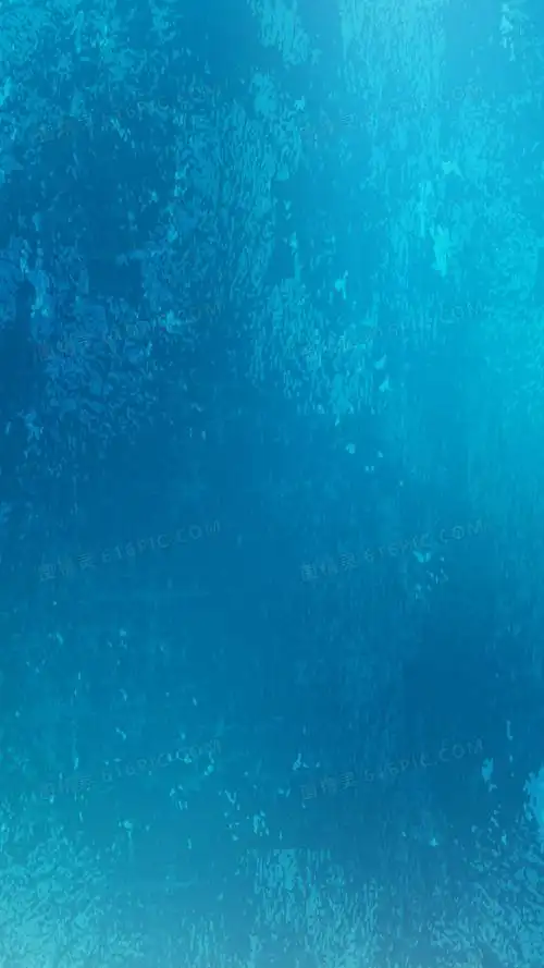 蓝色卡通矢量鱼平面背景