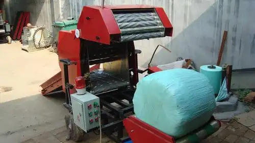 【桂林打捆包膜一体机价格】 【全自动秸秆打捆包膜一体机厂家】