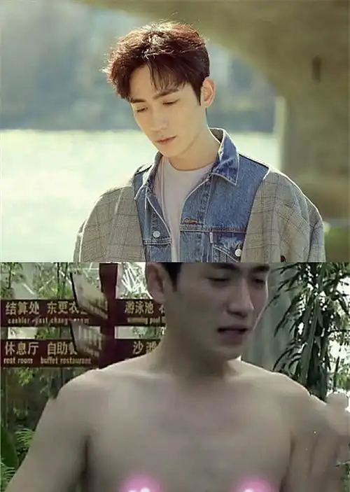 张新成的腹肌照宋威龙的腹肌照看到朱一龙的堪称黑历史