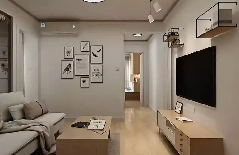 43平小户型简约装修卧室定制榻榻米还有额外小书房