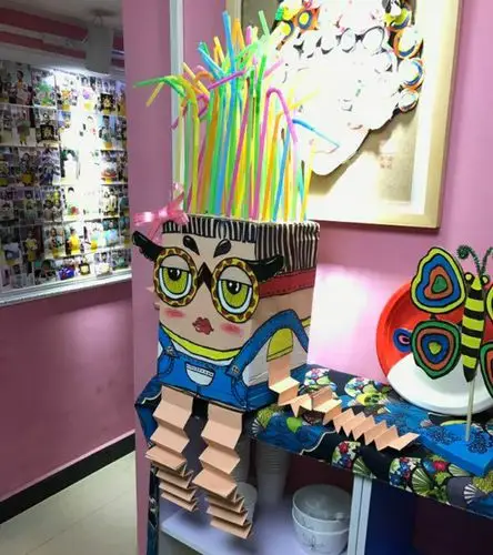 创意美术课堂开课啦.