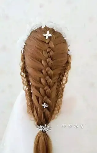 15款韩系新娘编发造型