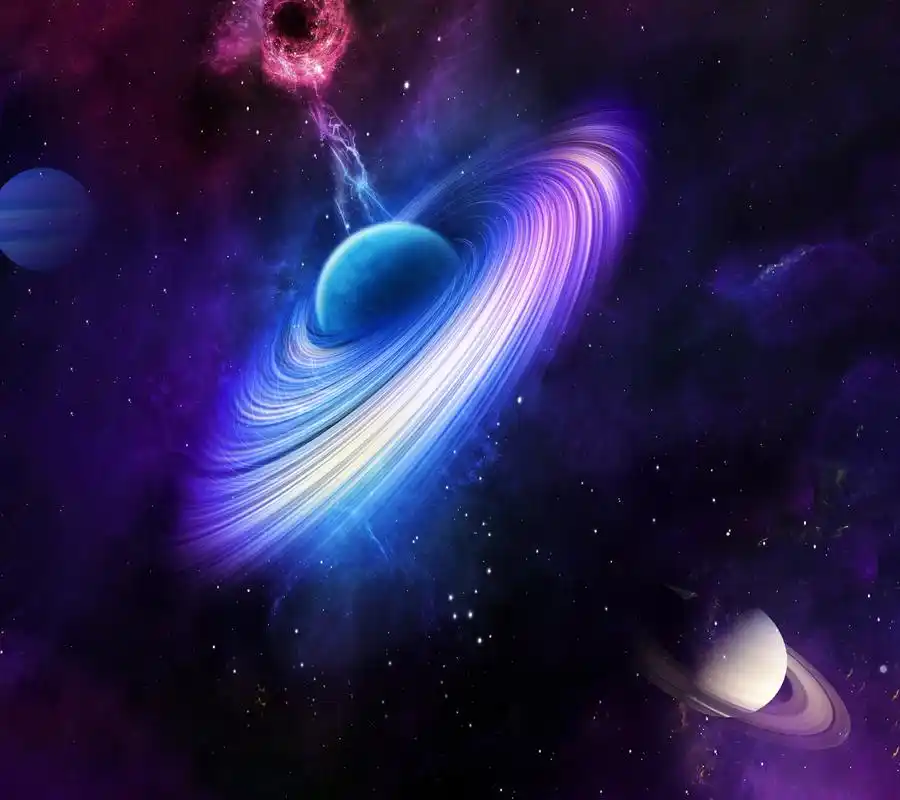 多彩宇宙星球星云系列手机壁纸