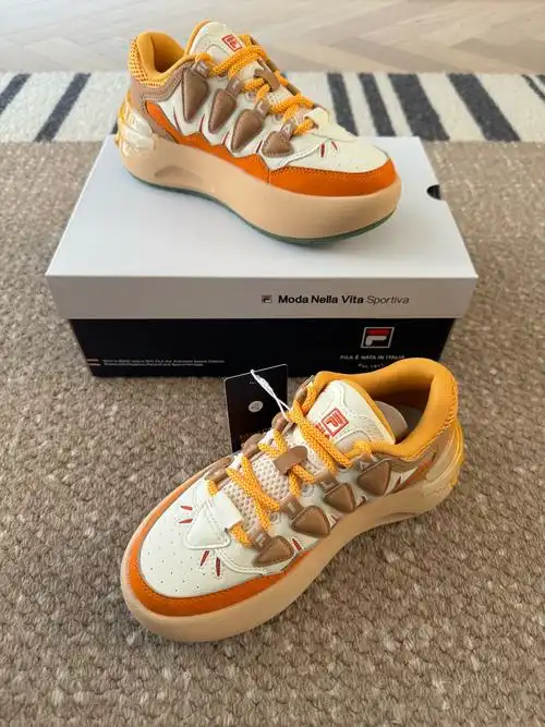 斐乐fila萝卜鞋真的太可爱了吧