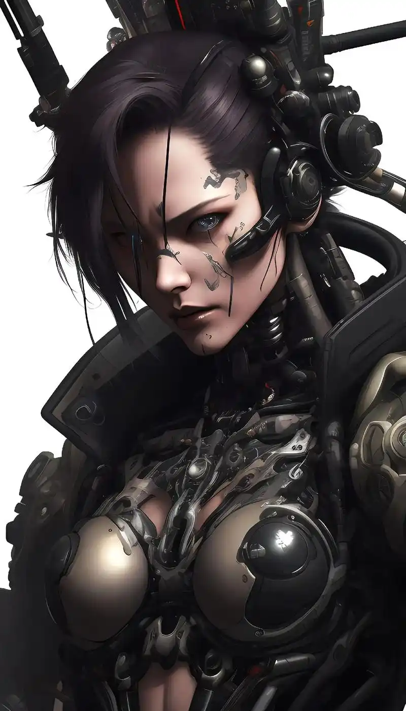 美女机甲,未来战士,维护世界和平,科技,科幻,壁纸,手机,a - 抖音