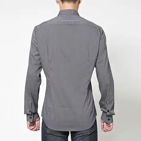 男士灰色裤子和黑色衬衫搭配 灰色衬衫搭配-ship188.com