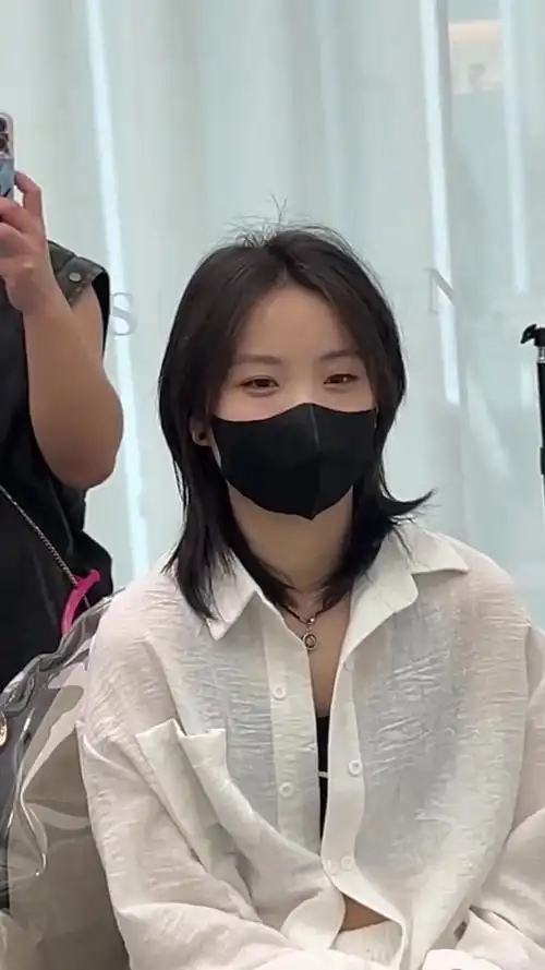 一定斩男但是一定斩女的狼尾鲻鱼头短发 剪发前vs剪发后 超飒短发女生