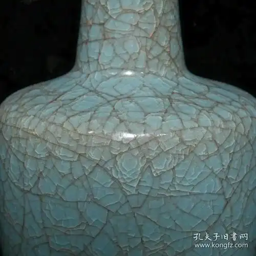 宋代官窑系【冰裂纹釉,古宫珍藏版,纸缒瓶