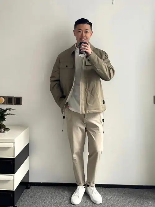 175cm70kg男生通勤穿搭00轻熟休闲简约