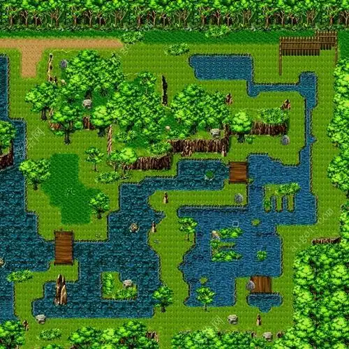 pic872_森林地图预览 - vx森林整合 rpg制作大师 免费下载 - 爱给网