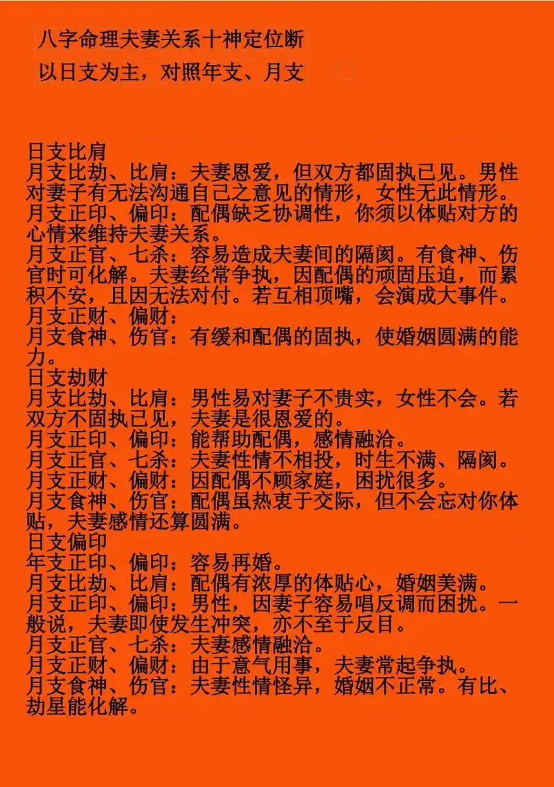 八字命理中以十shen定夫妻间关系.婚姻是殿堂还是坟墓,取决 - 抖音