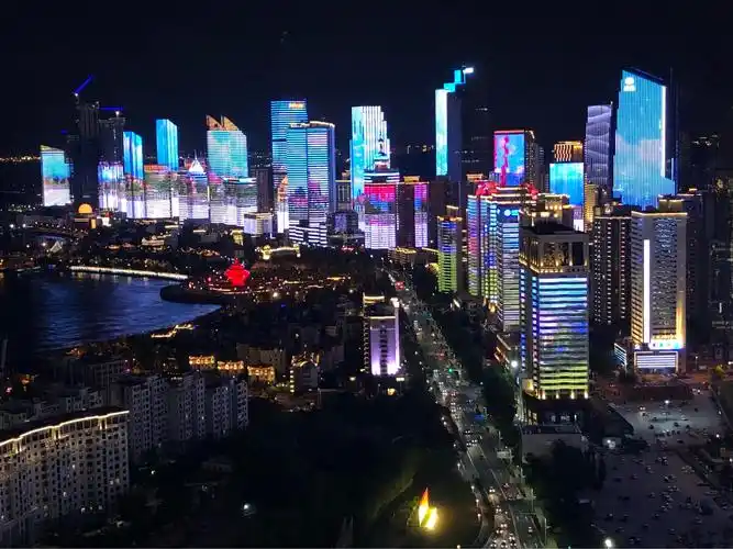 其它 绚烂的青岛夜色 写美篇  青岛的美毋庸置疑,夜景尤其惊艳.