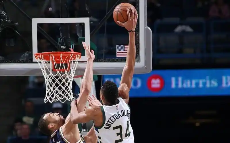 nba历史上能够站扣的5大球星,字母哥上榜 第1身高2.31米