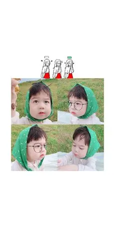 可爱萌娃李浠晗高清手机壁纸