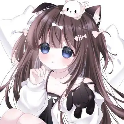 头像卡通女呆萌可爱少女心