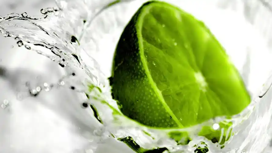 电脑壁纸 花卉 果蔬 青柠清爽简约小清新写真