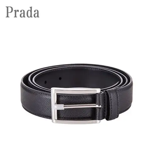 [99新]未使用 prada/普拉达 新款 男士腰带 90cm