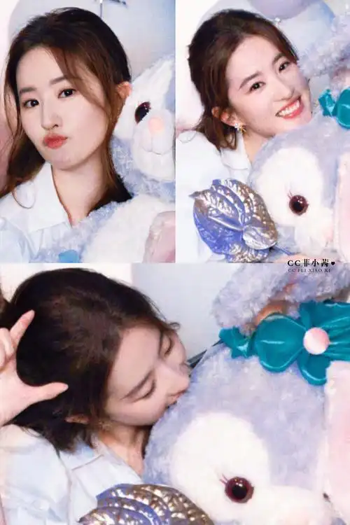 刘亦菲晒九宫格生日随拍##刘亦菲晒九宫格庆生照##刘亦菲825生日快乐