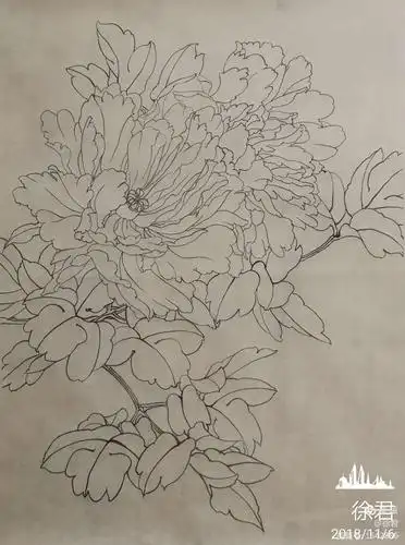 李晓明工笔画作品三 学习笔记