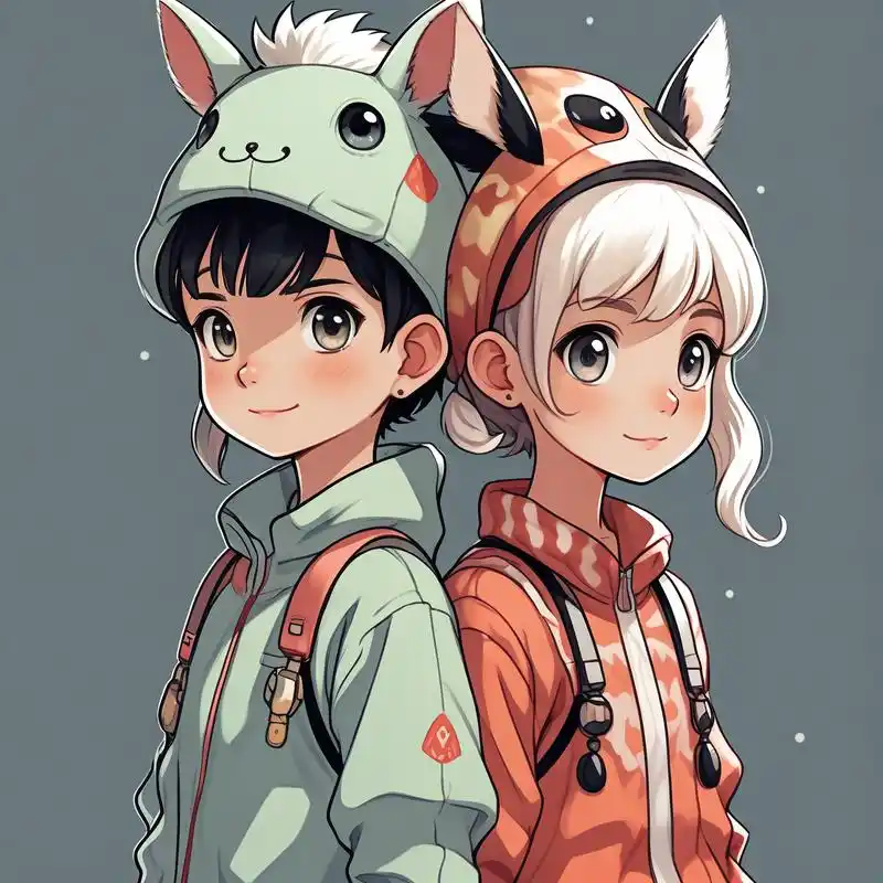 亲们,这里有一波超级可爱的姐弟头像等你来挑选哦!