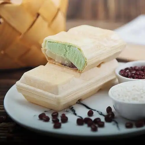 热卖大东北方红豆糯米雪糕新品冷饮威化夹心冰淇淋