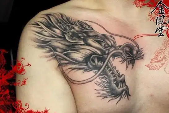 天使纹身 铜钱纹身图 字母刺青 蝙蝠纹身 龙头纹身 篆体字纹身