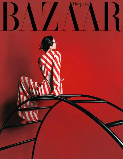 倪妮时尚芭莎一月刊封面预告