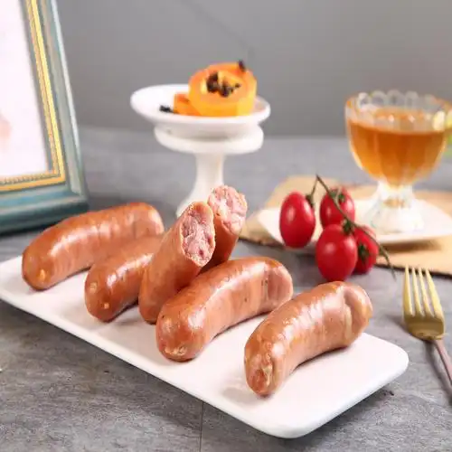 百倍倍德奶酪香肠腊肠烤肠芝士热狗1kg15根香肠