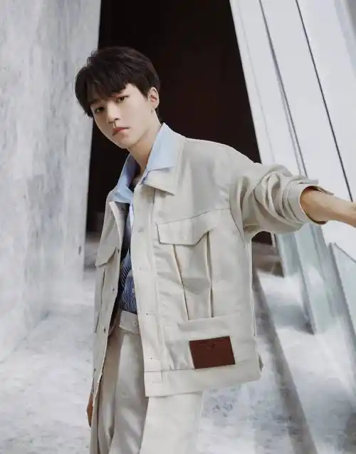 男明星"工装"造型:王一博让人一眼万年,肖战又酷又帅太惊艳_感觉_马甲