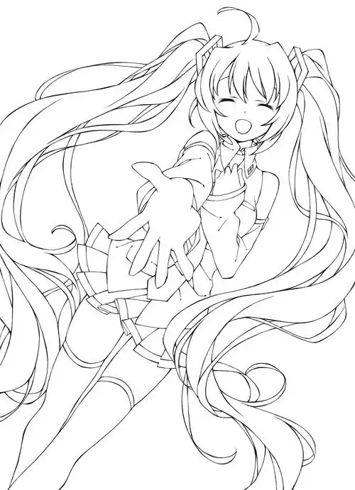 69 手绘绘画讨论 69 线稿 69 二次元人物线稿