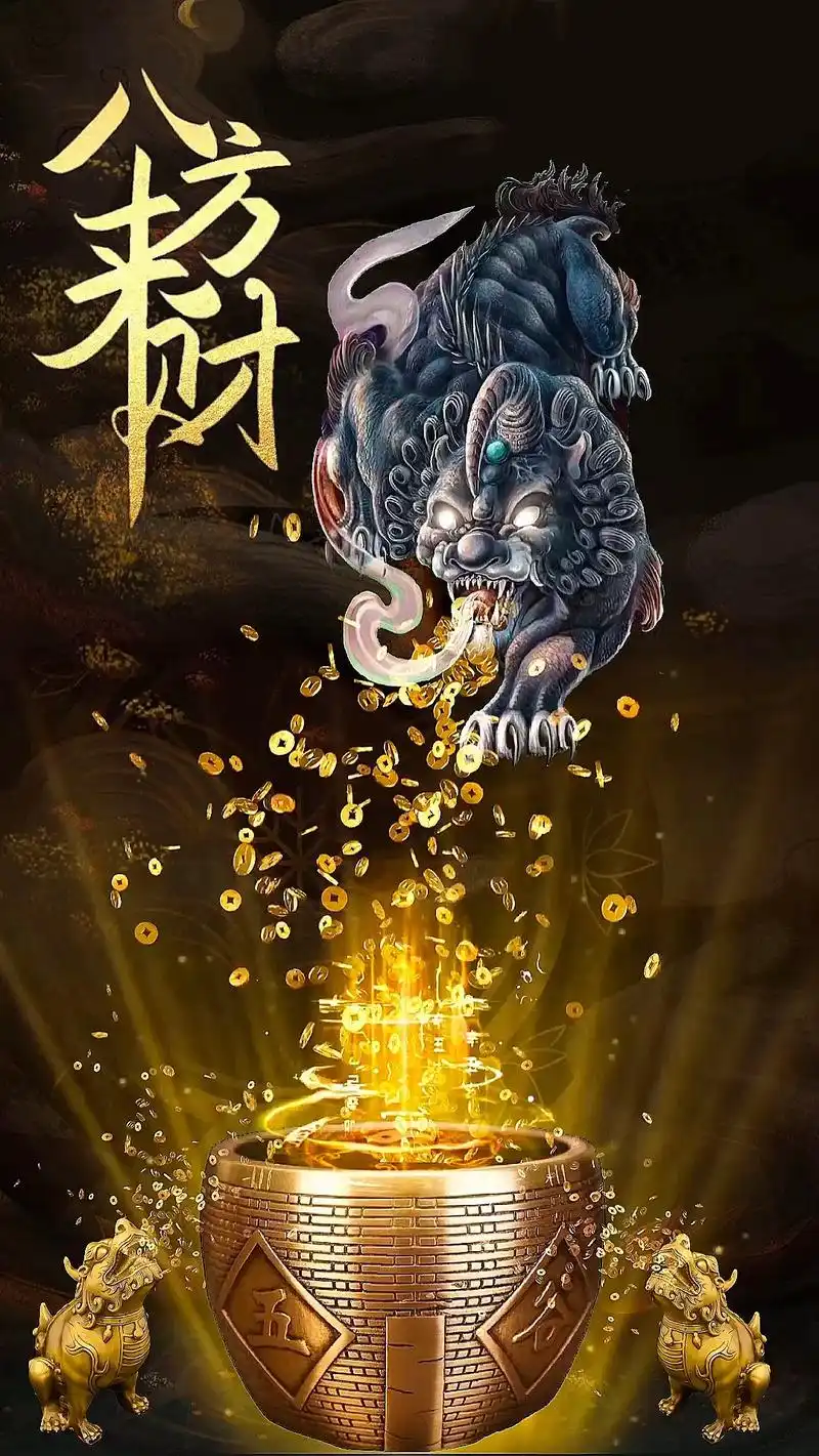 貔貅吸金,只进不出.试试这款壁纸吧. - 抖音
