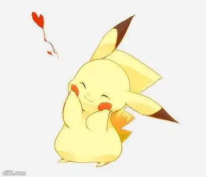 求萌皮卡丘图,如下图